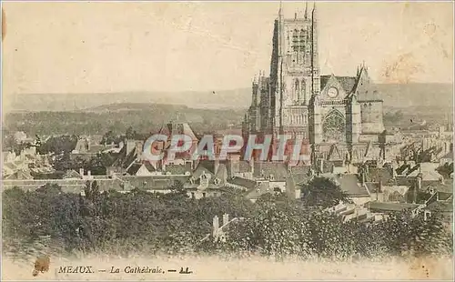 Cartes postales Meaux la cathedrale