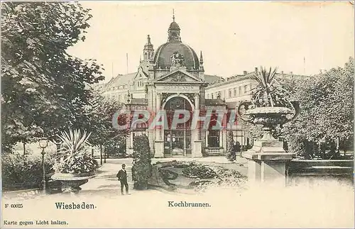 Cartes postales Wiesbaden Kochbrunnen