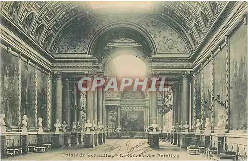 Cartes postales Palais de Versailles La Galerie des batailles