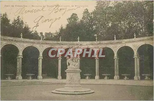 Cartes postales Parc de versailles Berceau de Proserpine