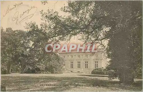 Ansichtskarte AK Versailles Petit Trianon Facade sur le parc