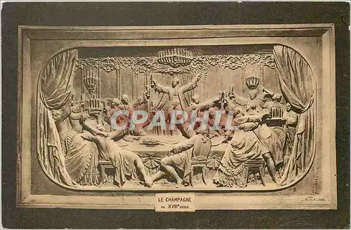 Cartes postales le Champagne XVIII e s