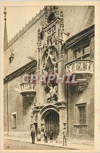 Ansichtskarte AK Nancy Palais Ducal petite et grande Porteries 1312 Cette derniere est surmntee de la Statue du D