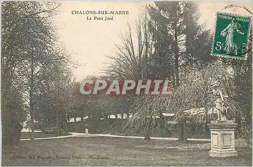 Cartes postales Chalons sur Marne le petit Jard