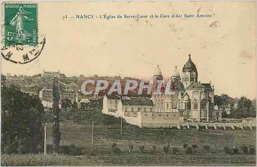 Cartes postales Nancy L' Eglise du Sacre Coeur et la Cure d'Air Saint Antoine
