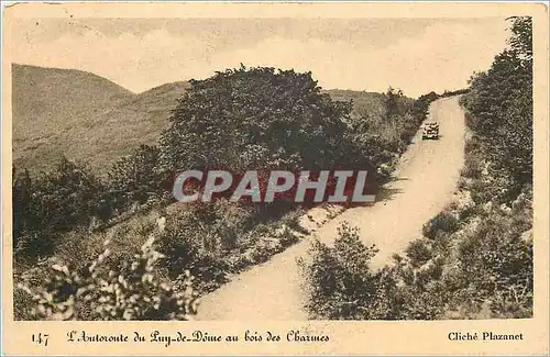 Cartes postales L'Autoroute du Puy de Dome au bois des charmes