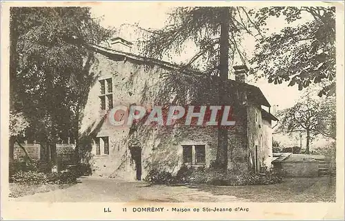 Cartes postales Domremy Mason de Ste Jeanne d'Arc