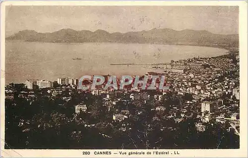 Cartes postales Cannes Vue generale de l'Esteral LL