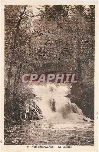 Cartes postales Nos Campagnes la cascade