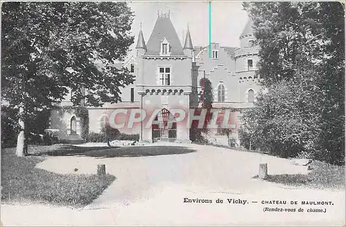 Ansichtskarte AK Environs de Vichy Chateau de Maulmont