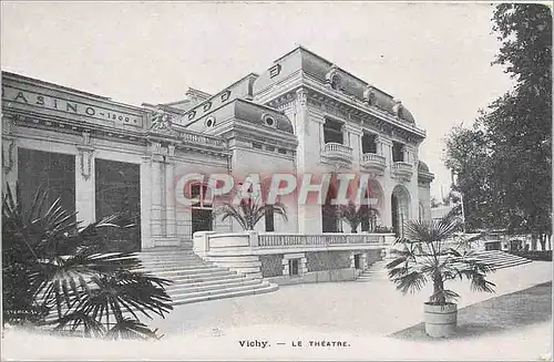 Cartes postales Vichy le theatre