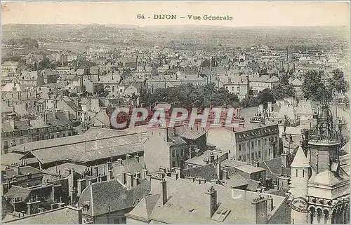 Cartes postales Dijon Vue generale