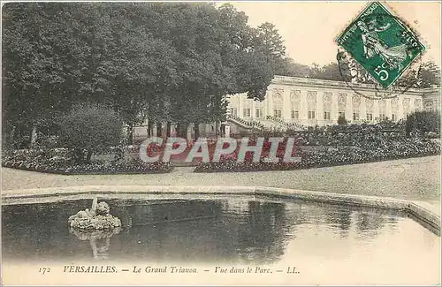 Ansichtskarte AK Versailles le grand Trianon vue dans le parc