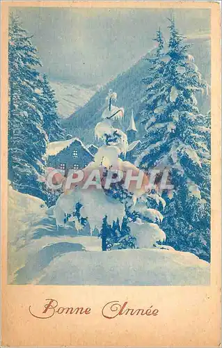 Cartes postales Voeux