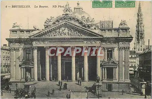 Cartes postales Bruxelles Bourse