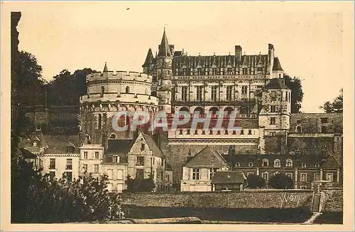 Cartes postales Chateau d Amboise Vue generale