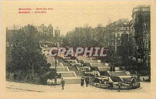 Cartes postales BruxellesMont des Arts