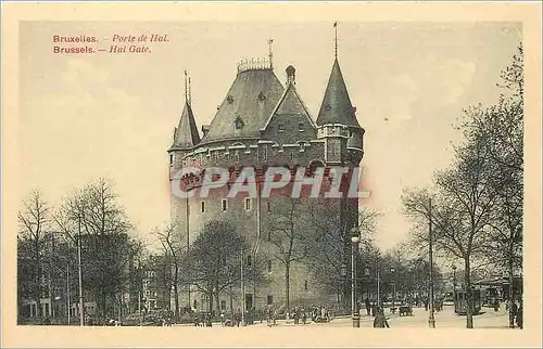 Cartes postales Bruxelles Porle de hal