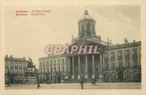Cartes postales Bruxelles La Place Royale