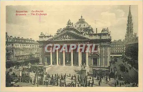 Cartes postales Bruxelles La Bourse