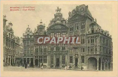 Cartes postales Bruxelles grand Place