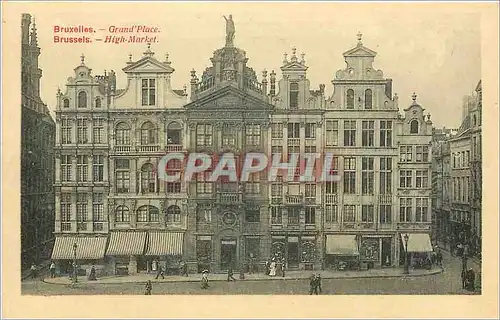 Cartes postales Bruxelles grand Place