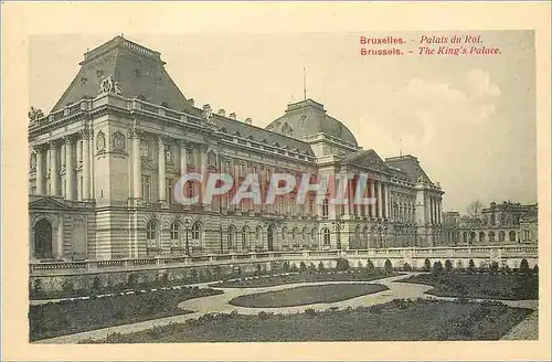 Cartes postales Bruxelles palais du Roi