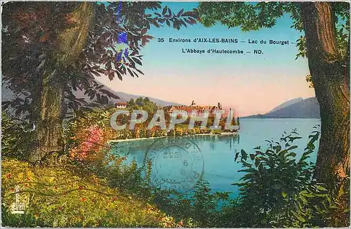 Cartes postales Environs d'aix les bains Lac du Bourget