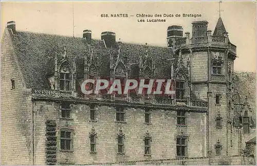 Ansichtskarte AK Nantes Chateau des Ducs de Bretagne