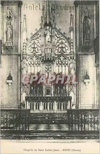 Ansichtskarte AK Chapelle de Saint Enfant Jesus Reims marne