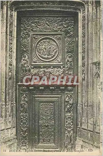 Cartes postales Roeun Egise Saint Maelor Porte de jean Gonjon