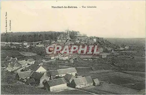 Cartes postales Montfort le rotrou Vue generale