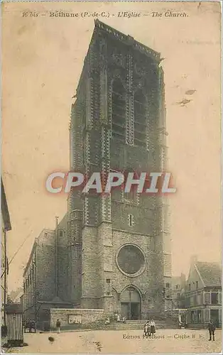Cartes postales Bethune Pde C L'Eglise