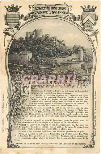 Cartes postales Ch�teau de Langoiran