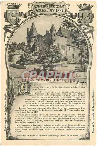 Cartes postales Ch�teau Jauerlhac