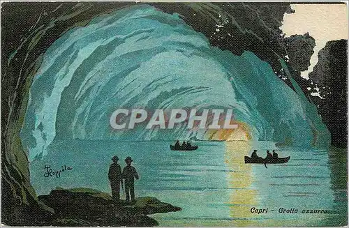 Cartes postales Capri Grotta assura