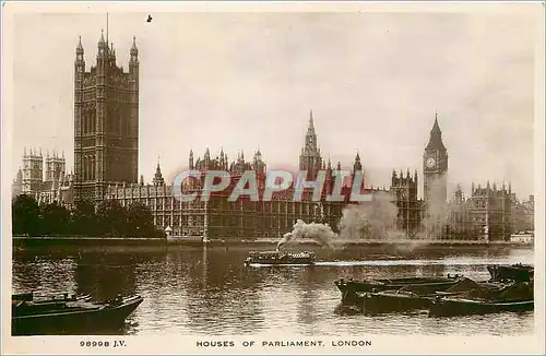 Cartes postales Houses of parliament  london