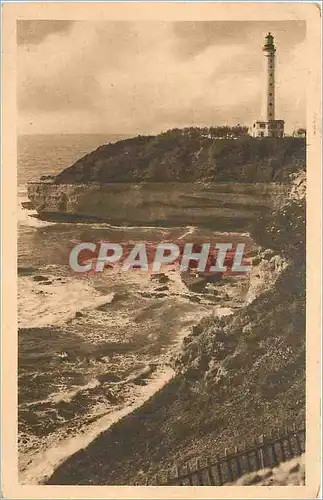 Cartes postales Biarritz le phare cote Sud
