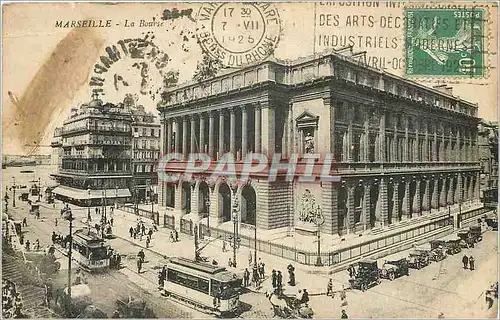 Cartes postales Marseille la Bourse