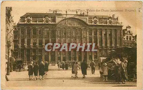 Ansichtskarte AK Bruxelles grand Place Palais des Ducs ancienne Bourse