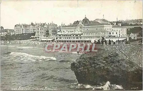 Cartes postales Biarritz le casino municipal