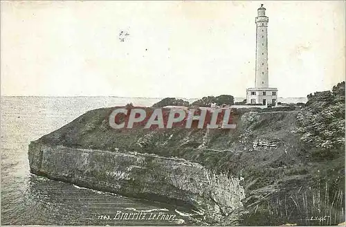 Cartes postales Biarritz le phare