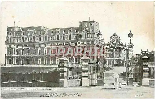 Cartes postales Biarritz l'Hotel du Palais