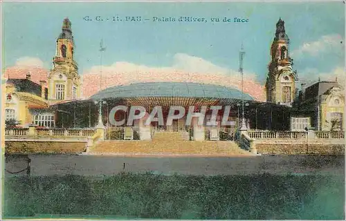 Cartes postales Pau Palais d' hiver du de face