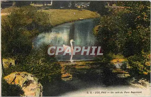 Cartes postales Pau un coin du parc beaumont