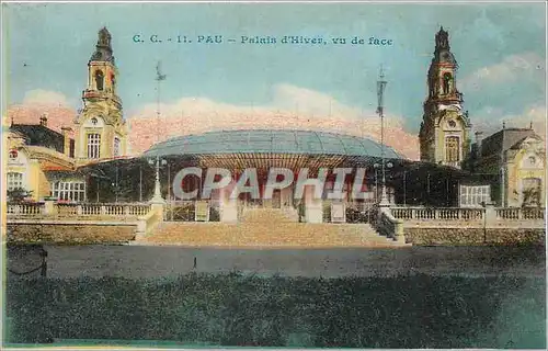 Cartes postales Pau Palais d' hiver du de face