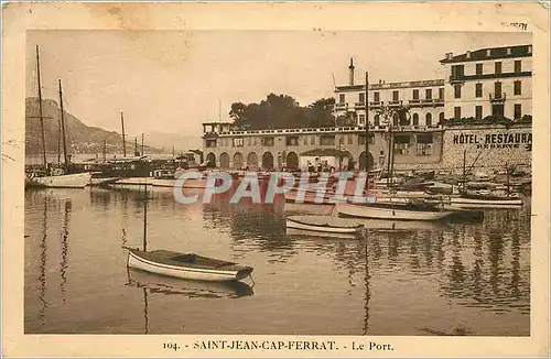 Cartes postales Saint jean Cap ferrat le port