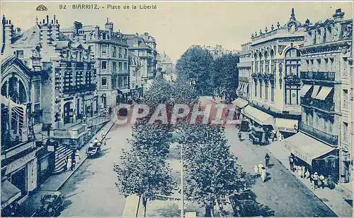 Cartes postales Biarritz Place de la liberte