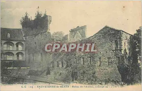 Cartes postales sauveterre de Bearn Ruines de l'Arsena