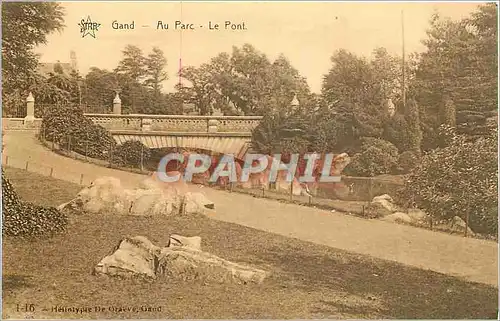 Cartes postales Gand Au Parc le Pont